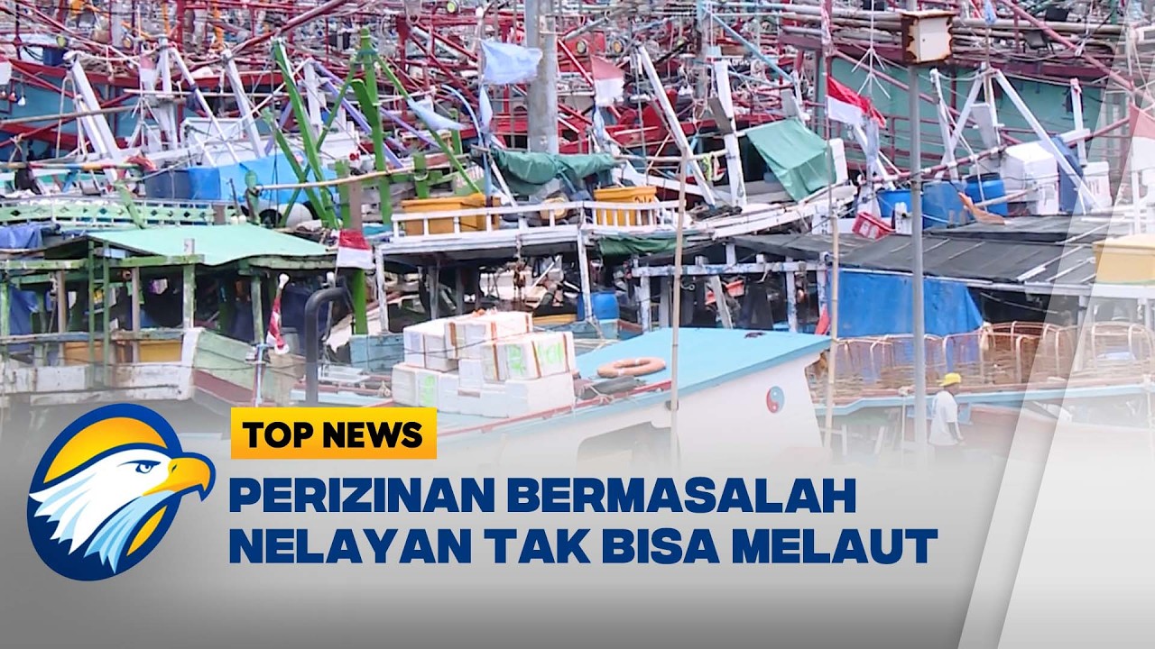Top Report- Nelayan Mengeluh: Pelabuhan Muara Angke Tersumbat, Kapal Tak Bisa Melaut