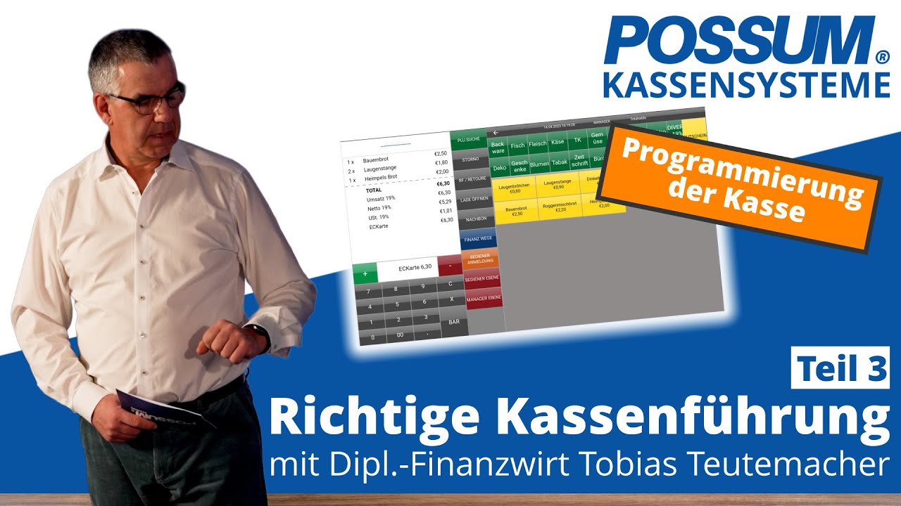 Richtige Kassenführung #3 – Kassen-Programmierung & Customizing prüfungssicher umsetzen