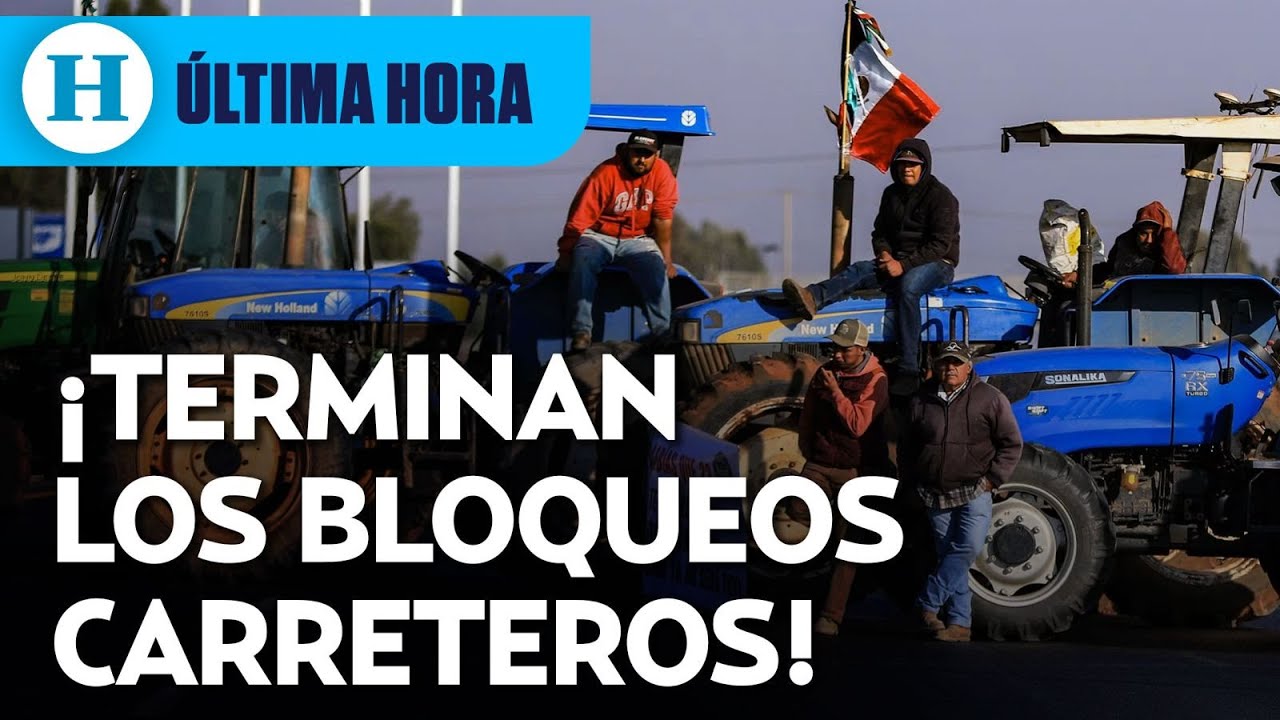 #&Uacute;ltimaHora&nbsp;&iexcl;Se levantan los bloqueos!&nbsp;Campesinos logran acuerdos con Segob para liberar carreteras