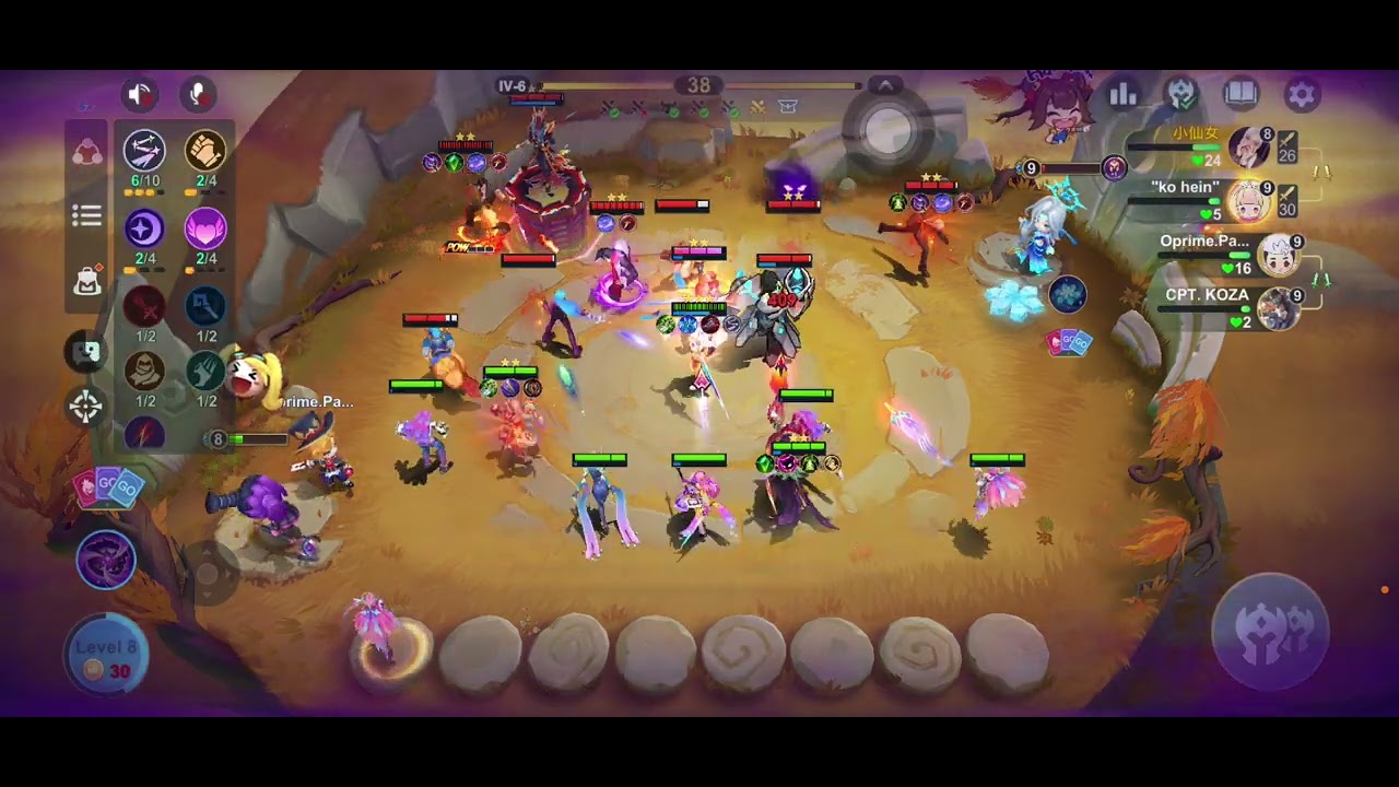 Cara cepat push MC go go #magicchessgogo 