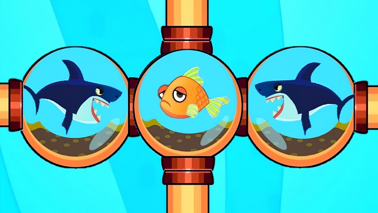 Save the Fish Challenge 🐠 | Pull The Pin | Best Mobile Puzzle Game | iOS Android Gameplay 🔥🔥