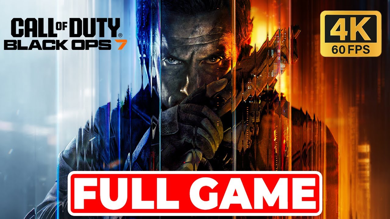 Call of Duty Black Ops 7 | Campaign Full Game Walkthrough Gameplay (4K UHD) - No commentary