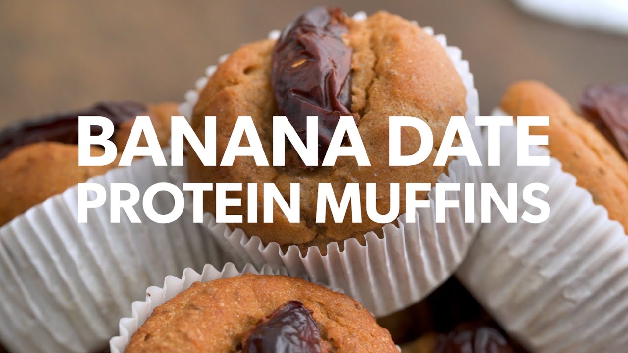 Banana Date Protein Muffins | Arthritis Friendly Recipes