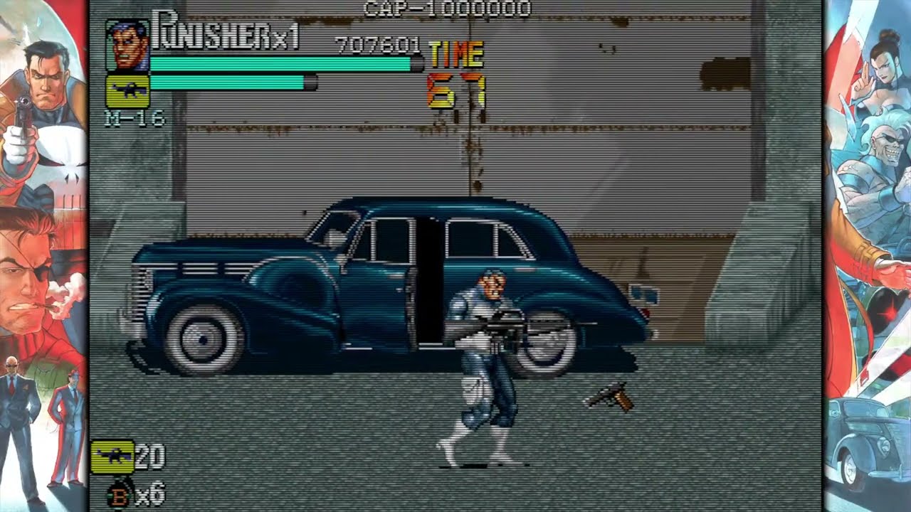 Marvel vs Capcom Fighting Collection PUNISHER the arcade game