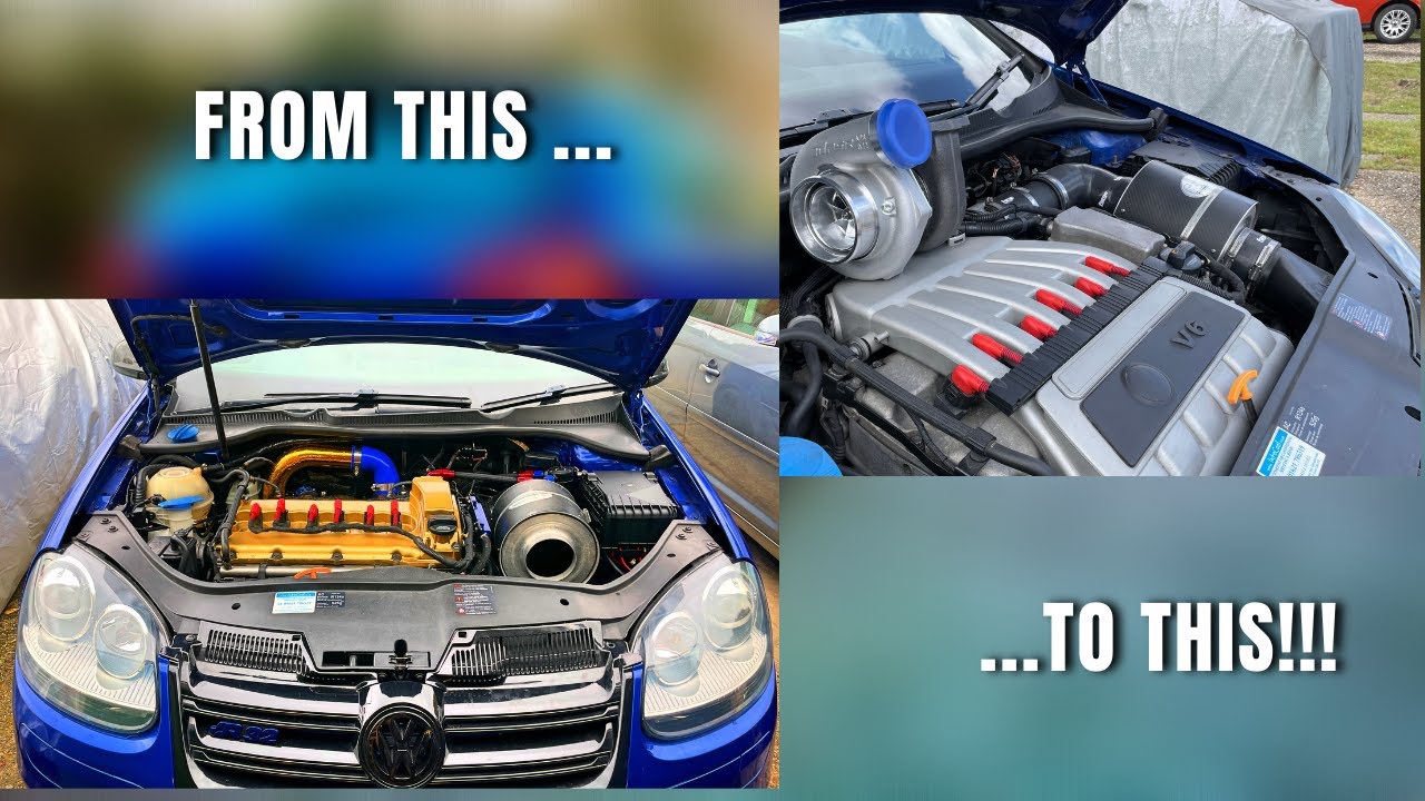 Сборка Volkswagen Golf R32 Turbo за 15 минут