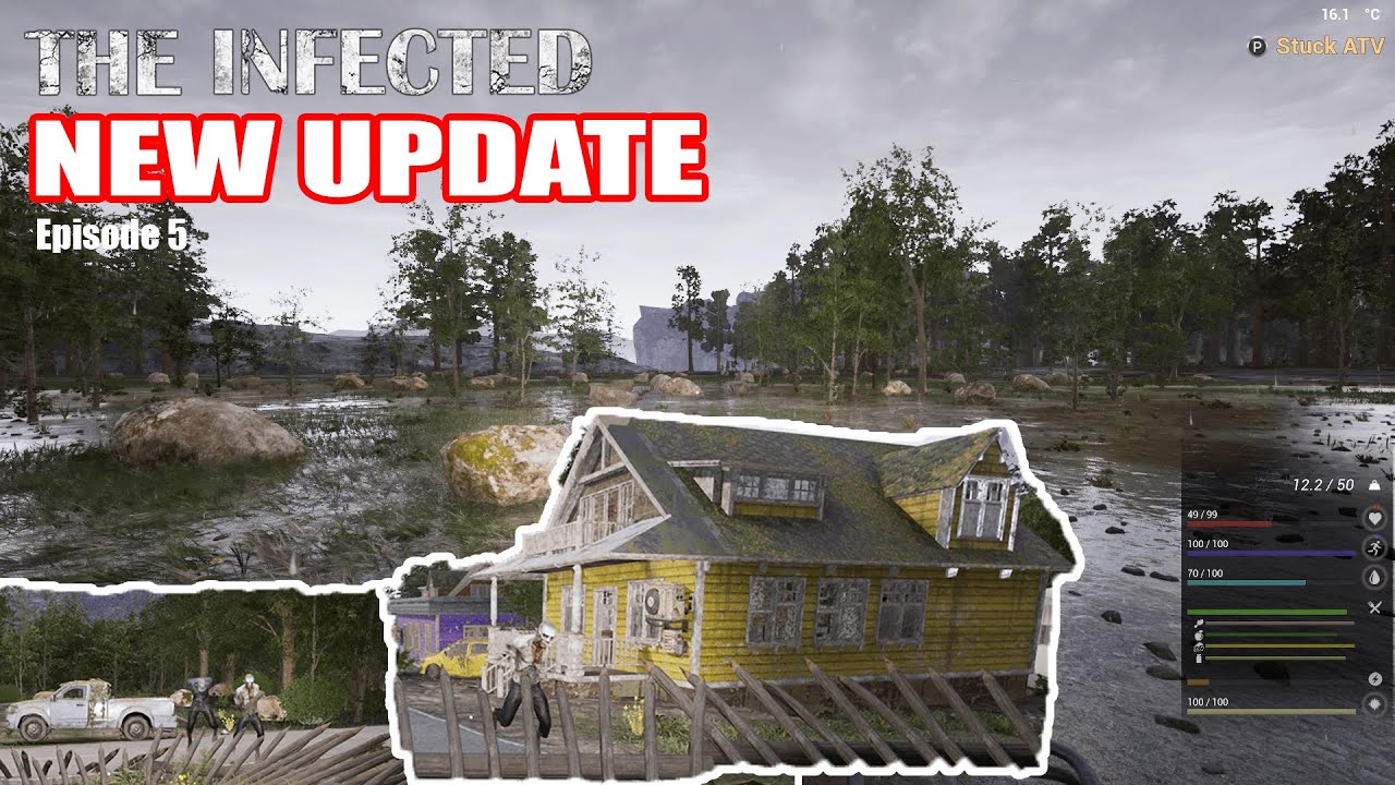 The Infected | NEW base location, first hoard, VAMBIE CHEAT | Episode 5