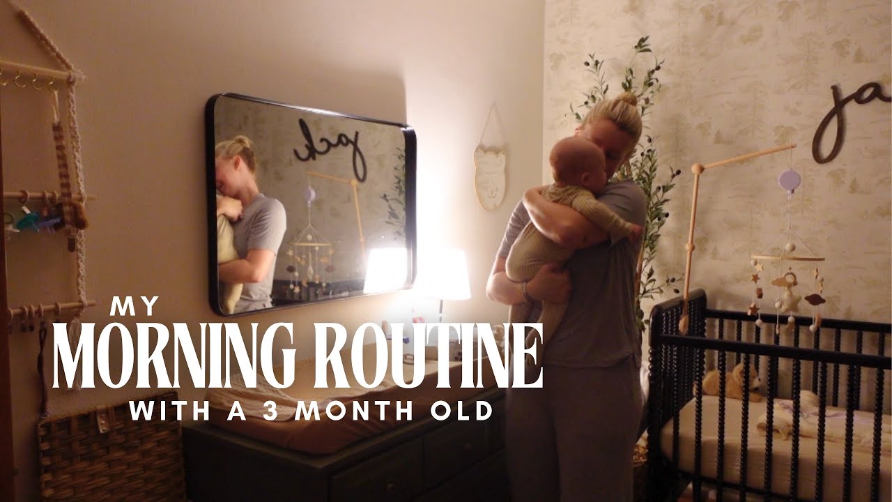 A MORNING IN MY LIFE with my 3 month old 🌤️