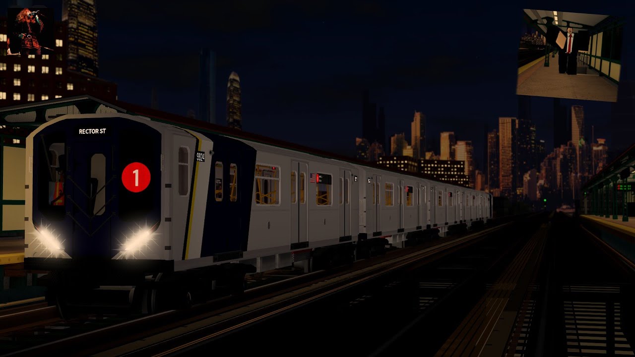 Roblox NYC Subway: Automated | Elevated train action