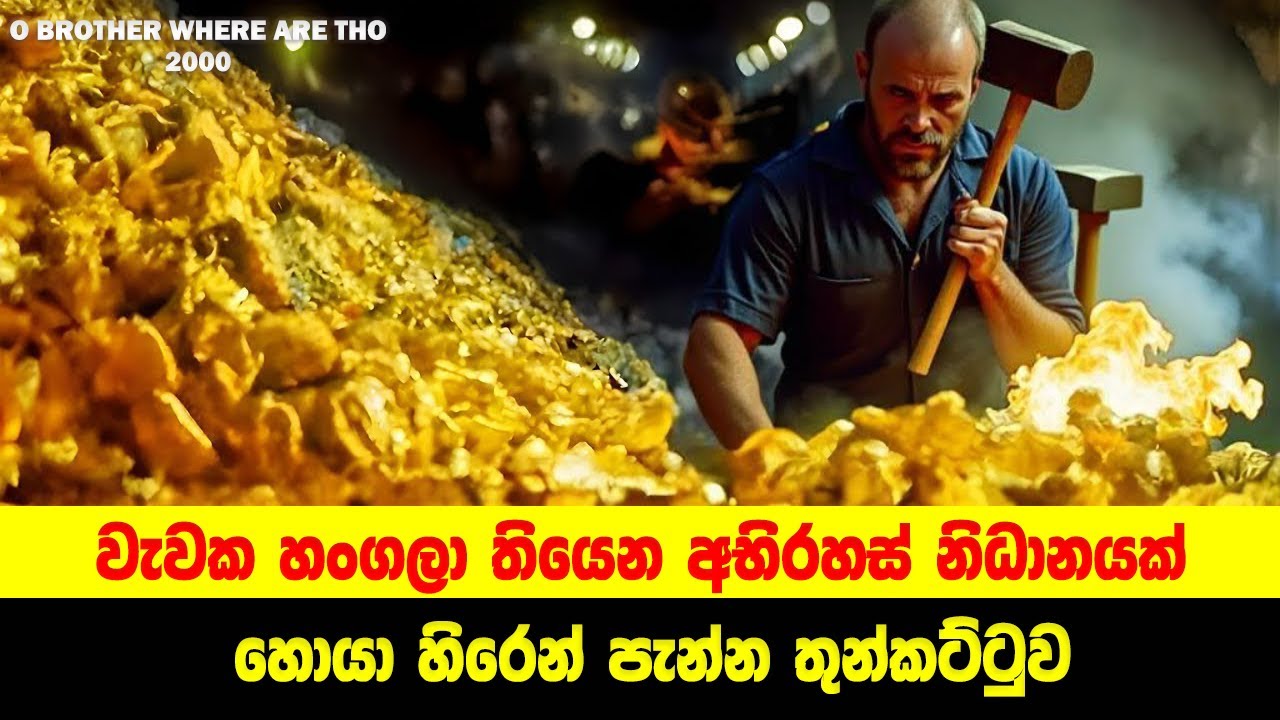 වැවක හංගලා තියෙන අභිරහස් නිධානයක් හොයා හිරෙන් පැන්න තුන්කට්ටුව | Sinhala Moviecaps