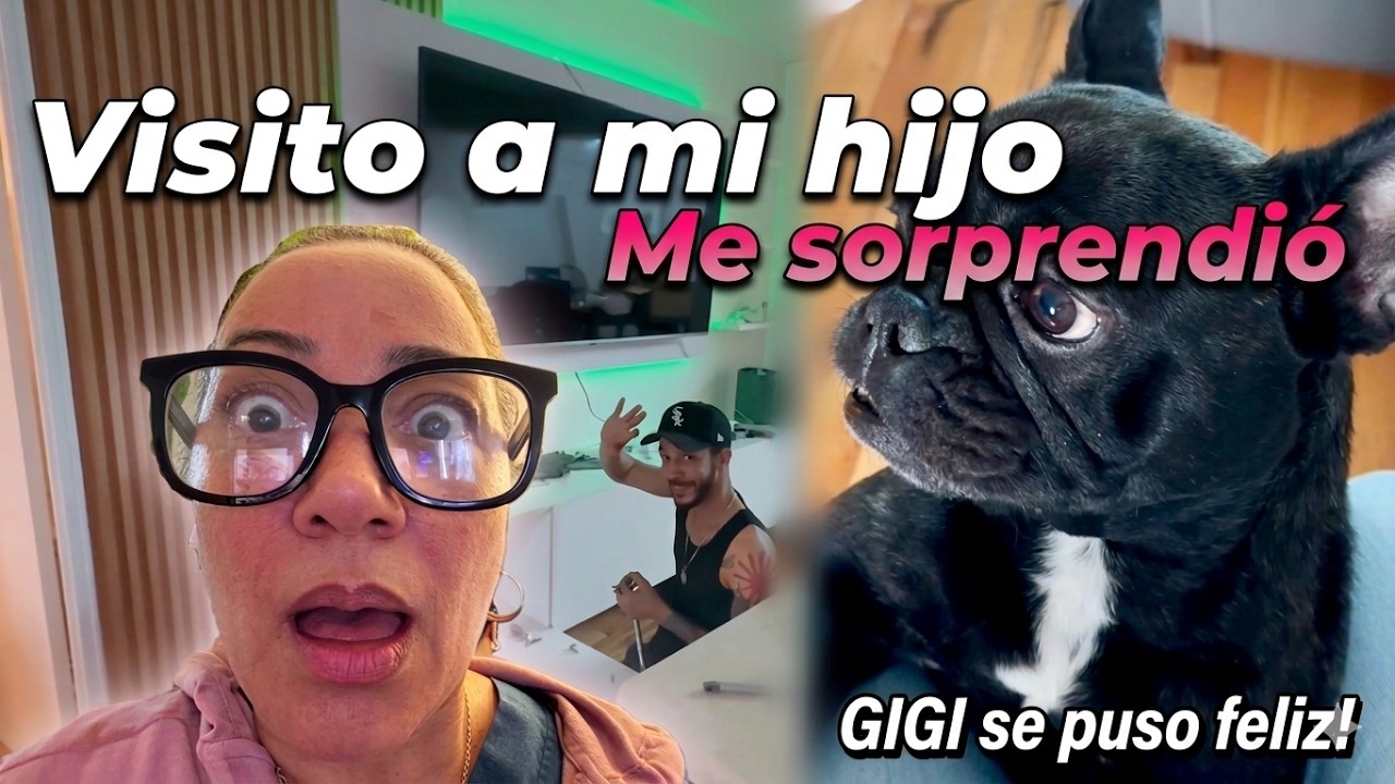 KENGRI (MI HIJO) ME SORPRENDIÓ// FUI A VISITAR A GIGI , ESA FUE SU REACCIÓN 🥰