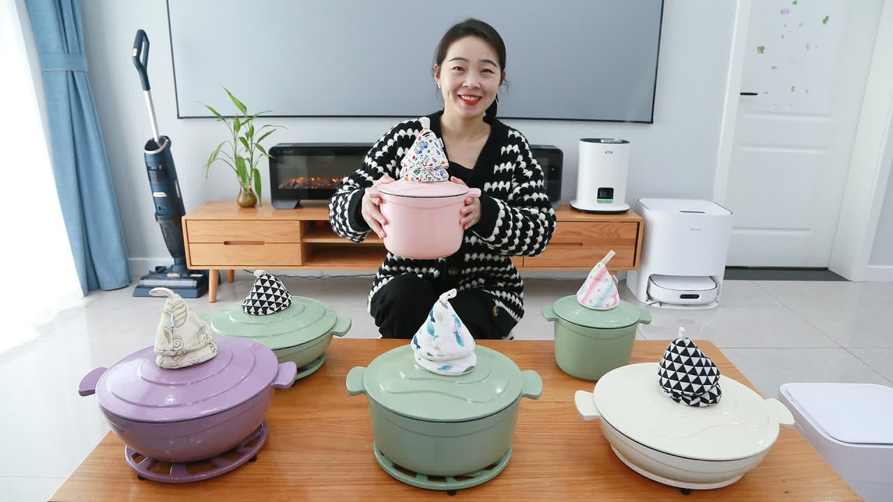 高颜值珐琅锅 盘点6款高颜值珐琅锅 #珐琅锅，厨房神器，高颜值，居家好物，收纳必备