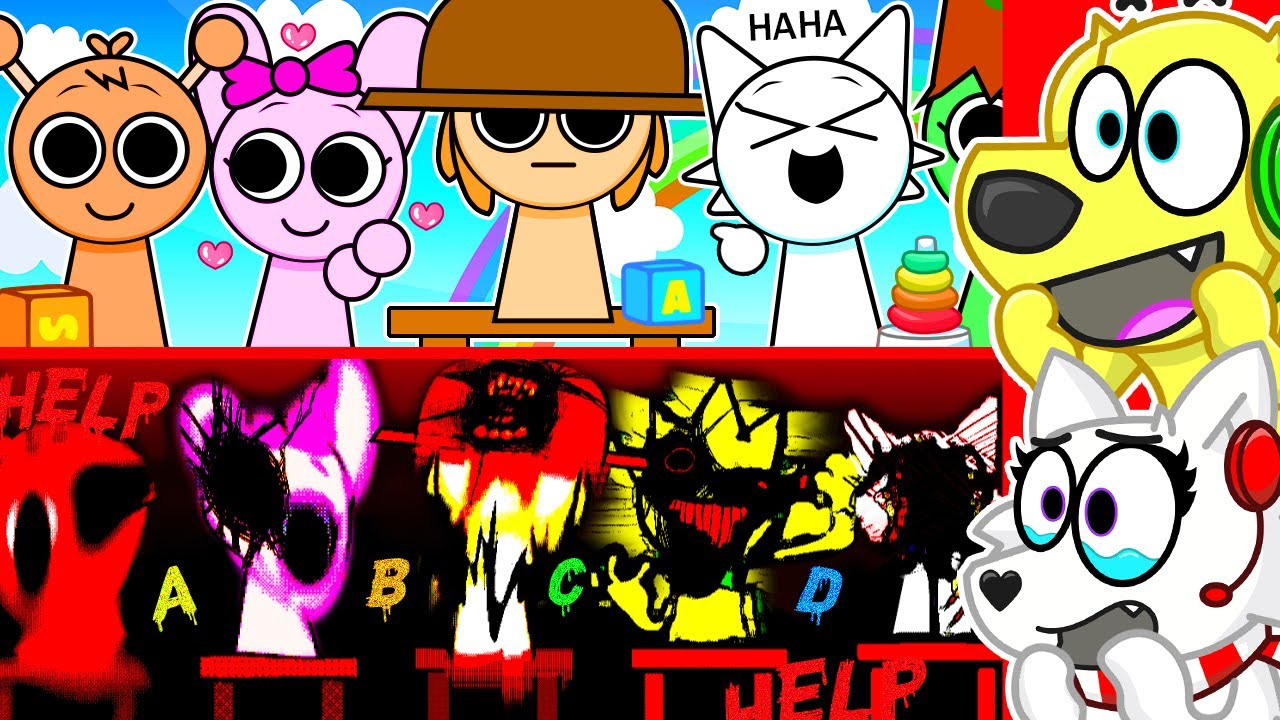 Sprunki DAYCARE MOD has a DARK SECRET.. (Sprunklings)