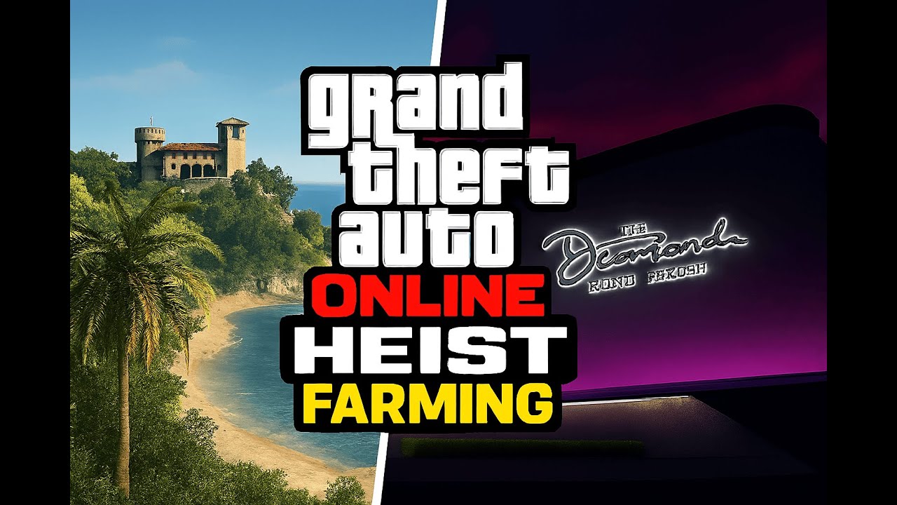 GTA 5 live heist farming with friends