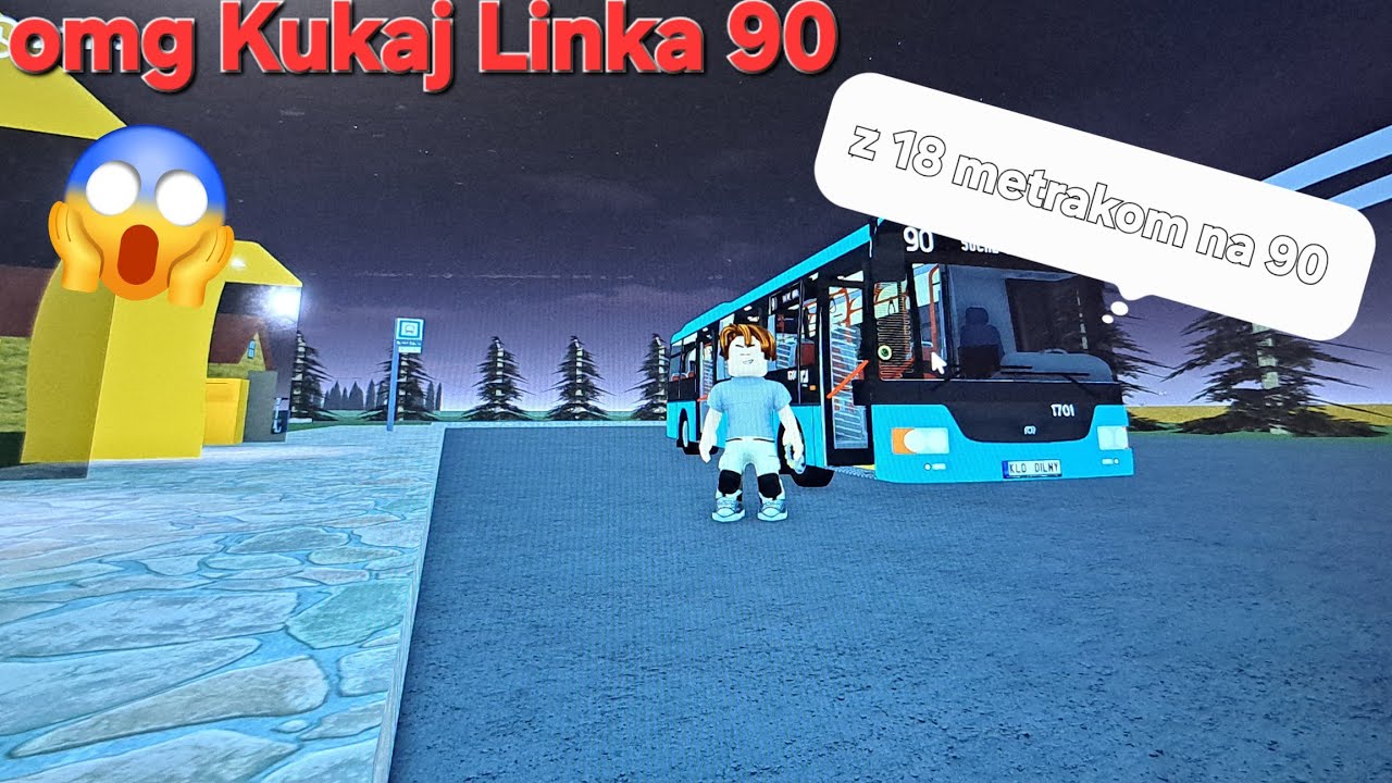  Hra Z Bus roblox linka 90 smer suché udolie (daj odber inak ti zoberiem  dom😀)A
