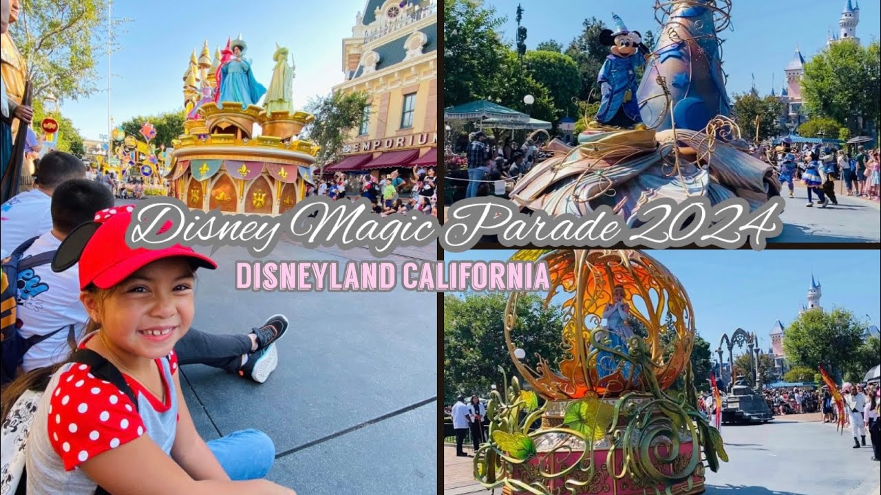 Disney Magic Parade 2024 Disneyland California/ Vacation 2024 #disneyland #magic #vacation