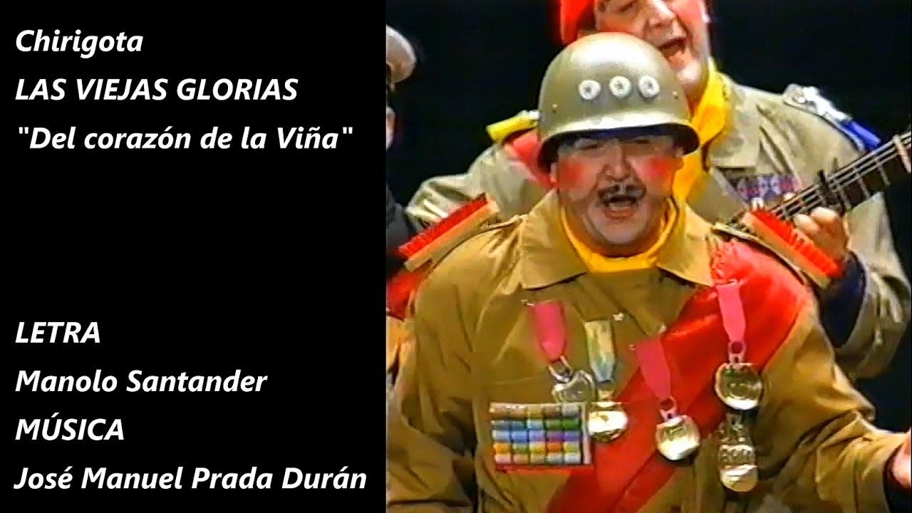 Chirigota. Las Viejas Glorias (1996) | Del corazón de la Viña, Pasodoble | Audio del Teatro Falla