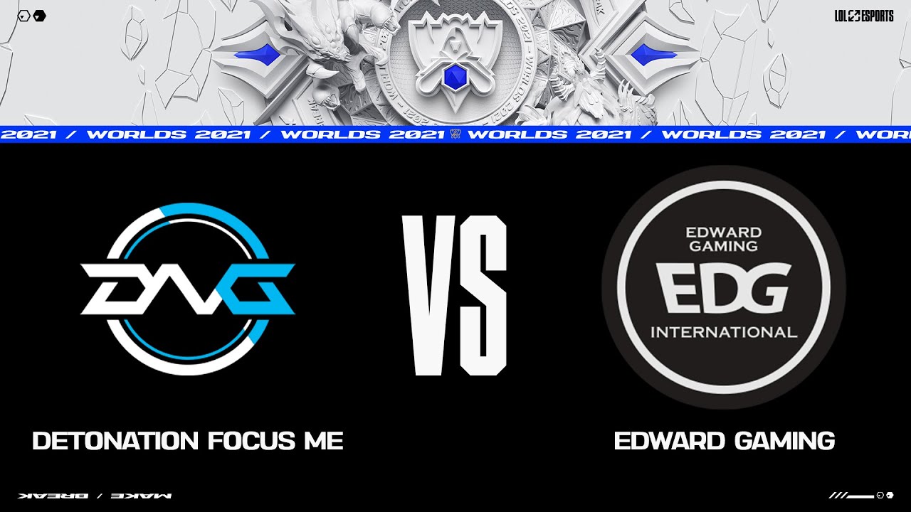DFM vs. EDG | Worlds Group Stage Day 5 | DetonatioN FocusMe vs. Edward Gaming (2021)