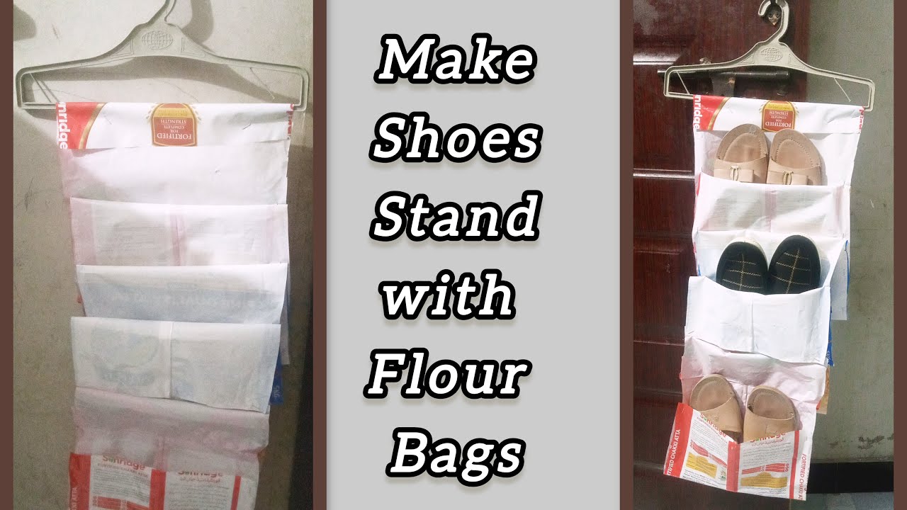 Shoes Stand | use only 2 things to make shoes stand