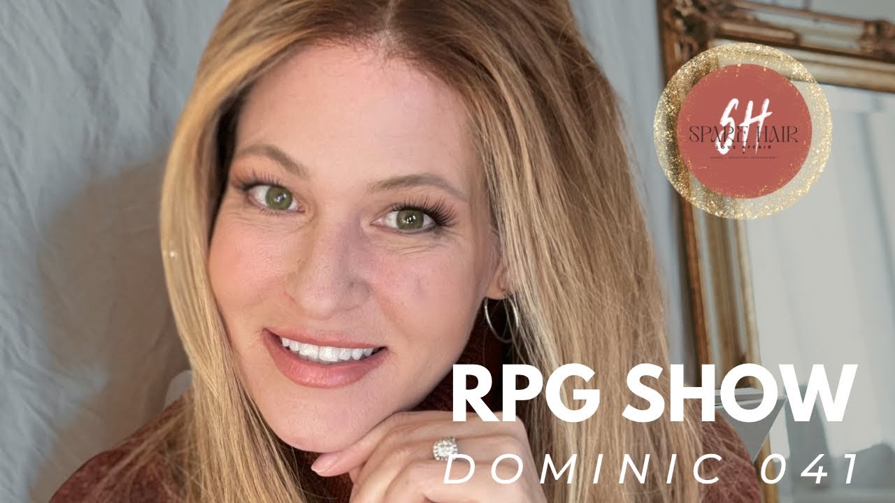 Обзор парика RPG Show Dominic041 — прямые многослойные медово-русые мелированные натуральные волосы