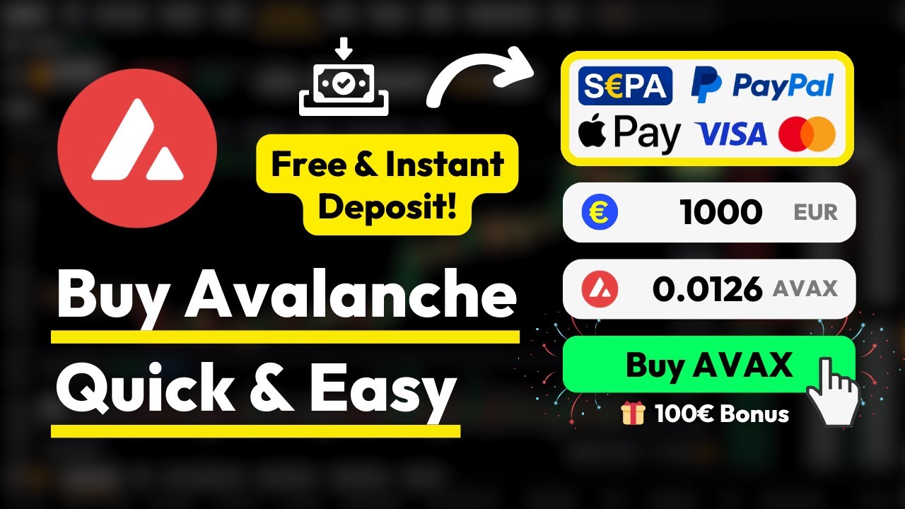 How to buy Avalanche in 3 Minutes ✅&nbsp;Step by Step Tutorial 2026