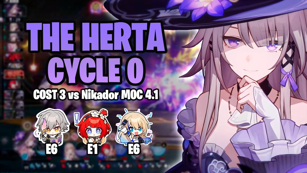 The Herta vs Nikador - MOC 4.1 | Cycle 0 - Cost 3 - Honkai Star Rail