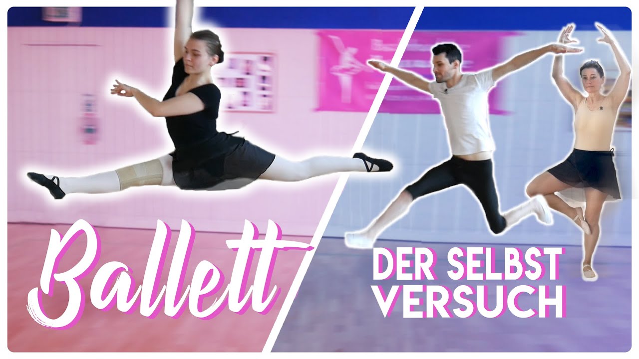 So KRASS hast du BALLETT noch nie gesehen - wir Lernen zu Tanzen  | alexOmay