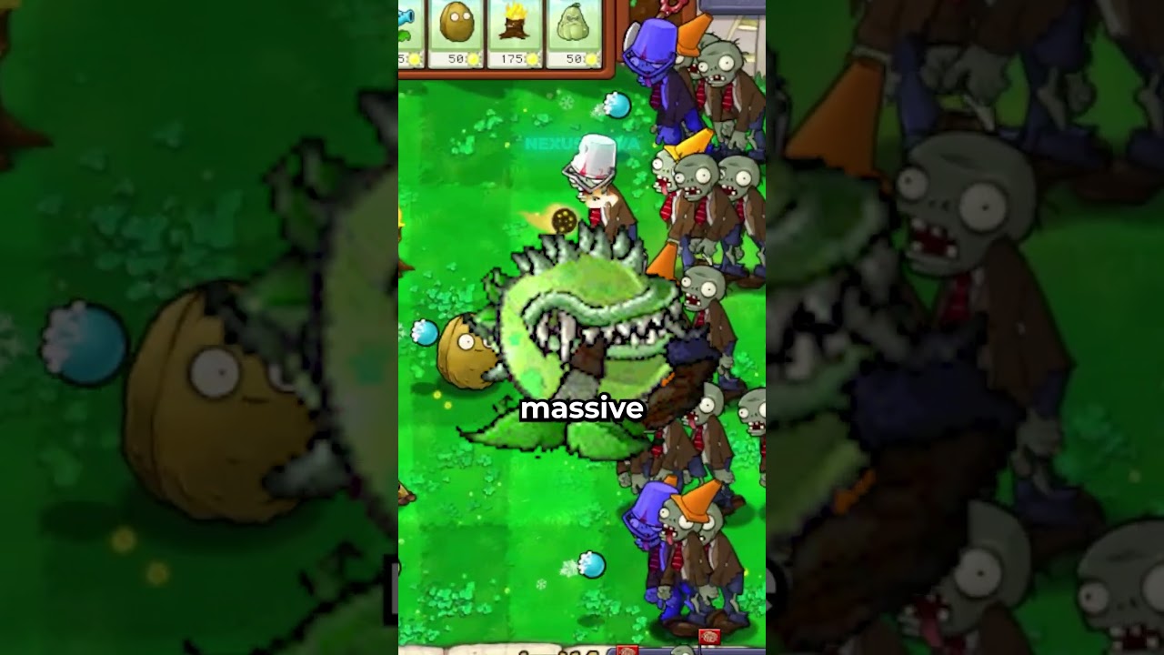Super Chomper In PvZ is really OP