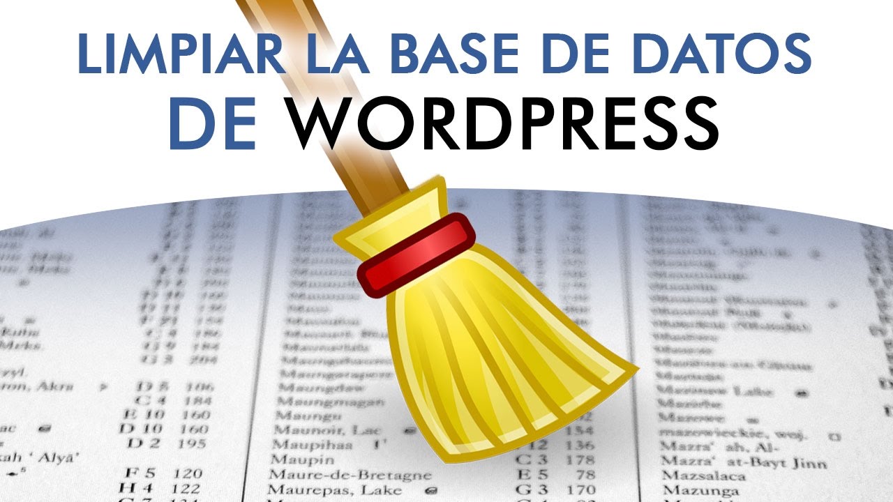 Limpiar la base de datos de WordPress y eliminar tablas residuales