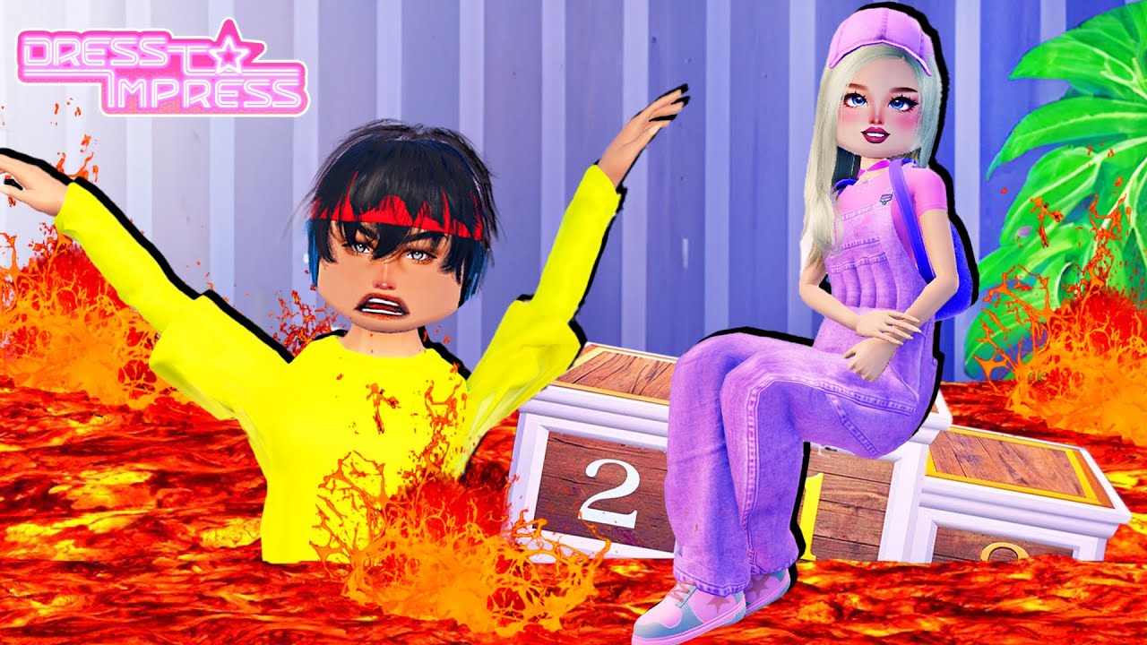 🔥Dress to Impress fast GOLVET är LAVA! 🔥