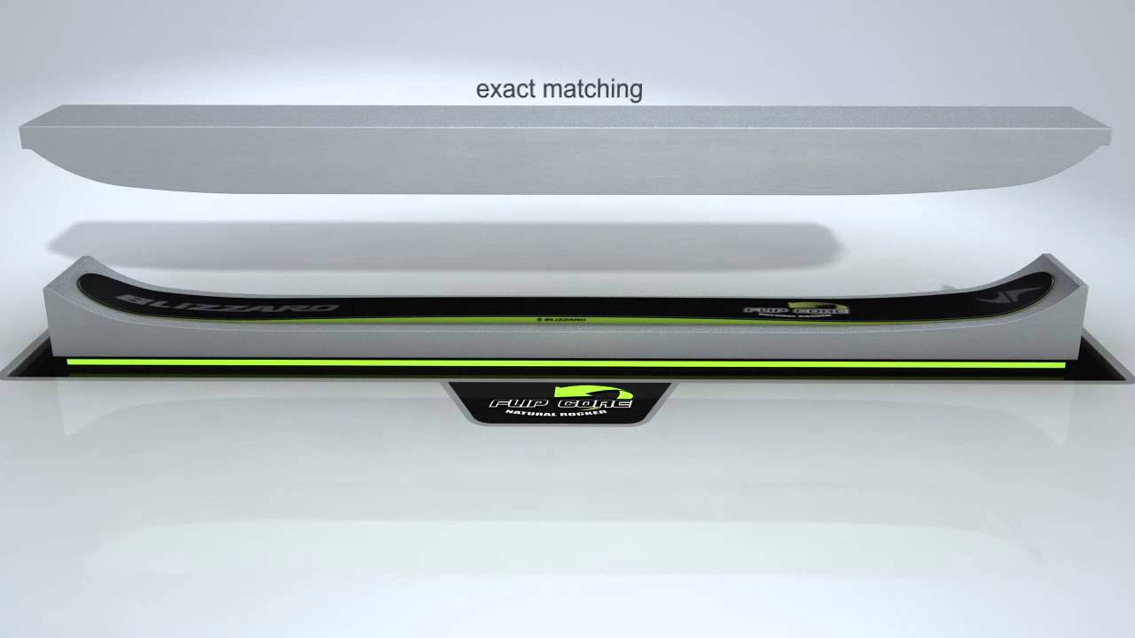 Blizzard Skis Flip Core Construction - How Blizzard Scout & Kabookie Skis Are Made