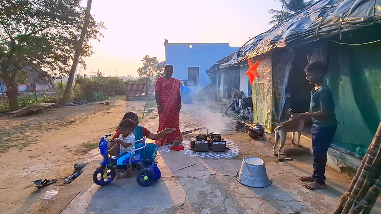 எங்கள் கிராமத்து மாட்டு பொங்கல் @Amalavillagefood 