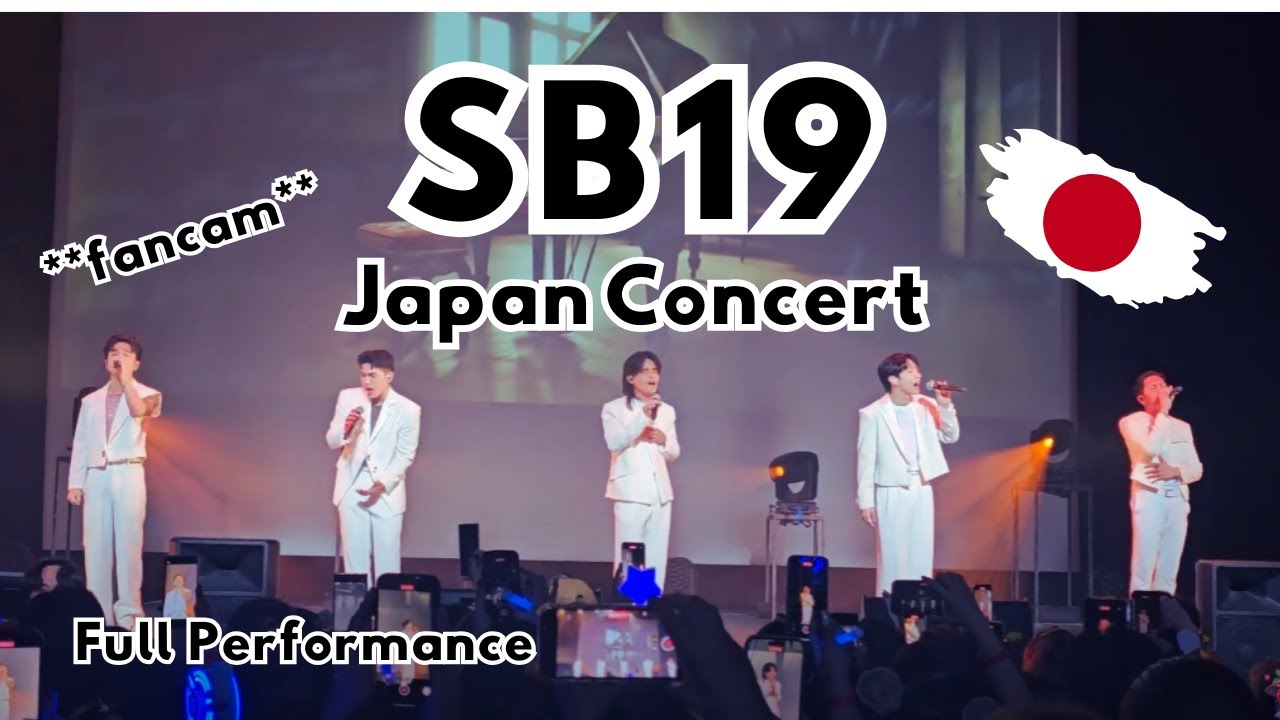 SB19 Japan Concert  2024: Full Performance Fancam 🎤