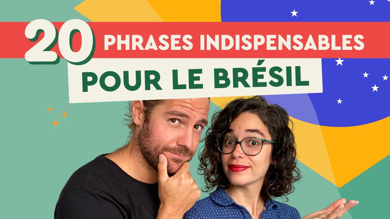 20 phrases en portugais brésilien à connaître avant de partir au Brésil