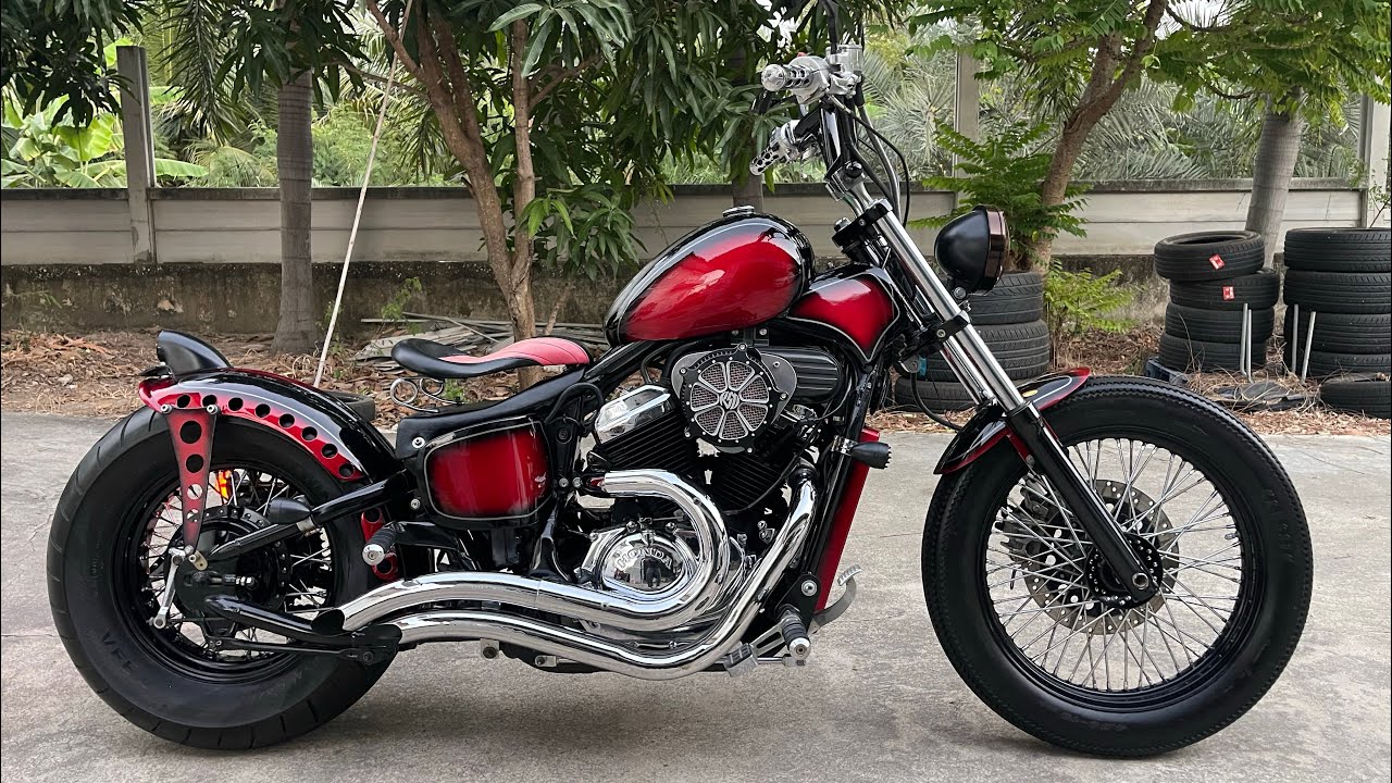 Honda Steed 600 Custom ใหม่ทั้งคัน ทะเบียนแท้ - ขายแล้วครับ SOLD