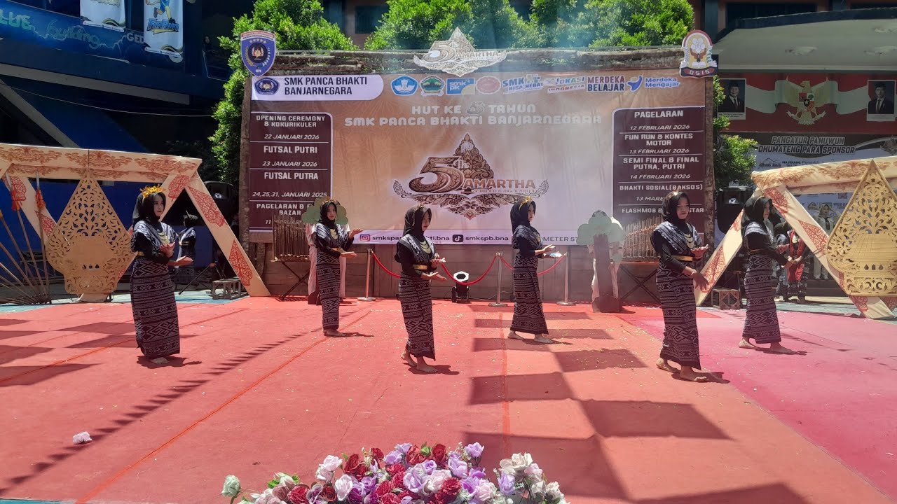 LIVE | Pagelaran | Tari Malin Kundang | X TKJ 4 | HUT SMK PB 55