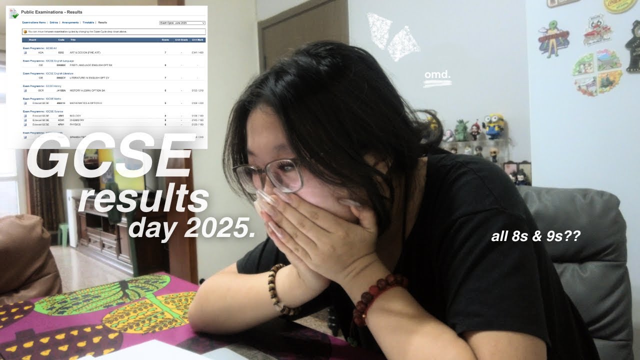 damn… GCSE results day 2025