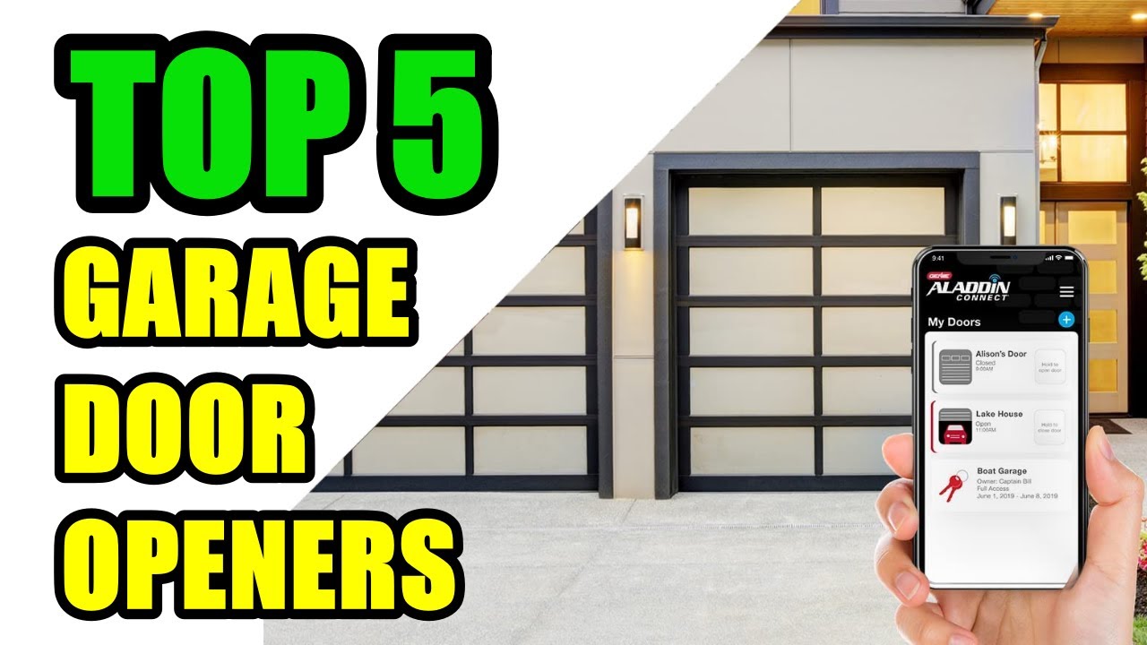 TOP 5: Best Garage Door Opener 2022 | Ultra Quiet, Strong Belt Drive and MAX Lifting Power