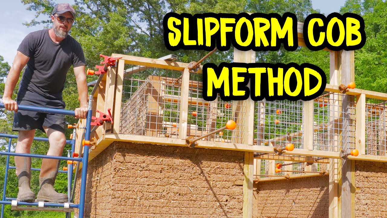 The Cob Slipform Method - Part 2 - Building Cob Walls