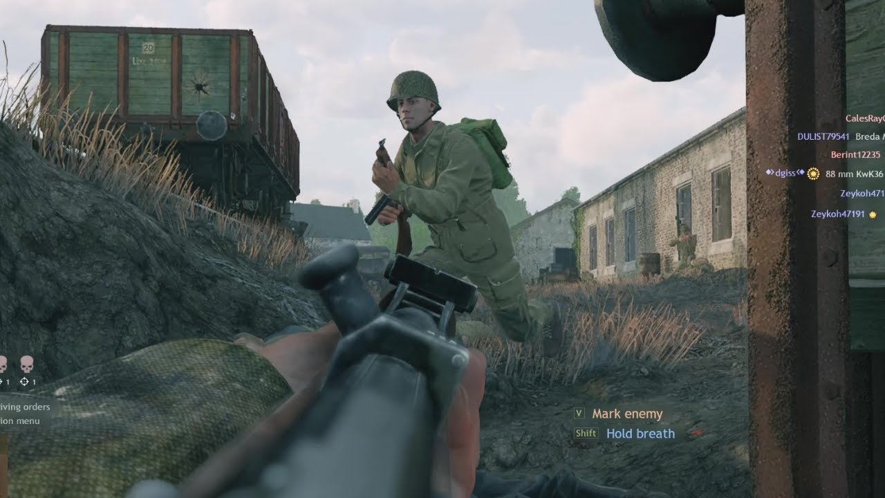 Enlisted Gameplay: ONE SOLDIER HOLDING THE LINE