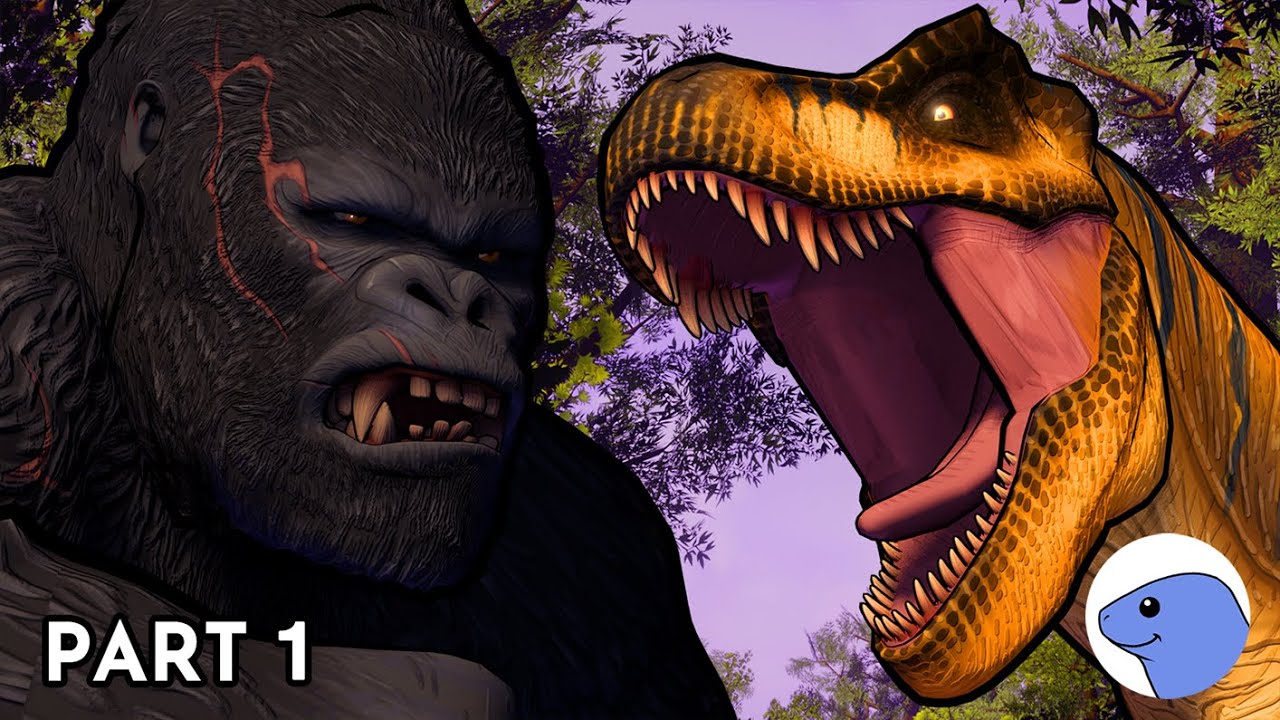 King Kong (2005) vs T.Rex | Animation (Part 1)