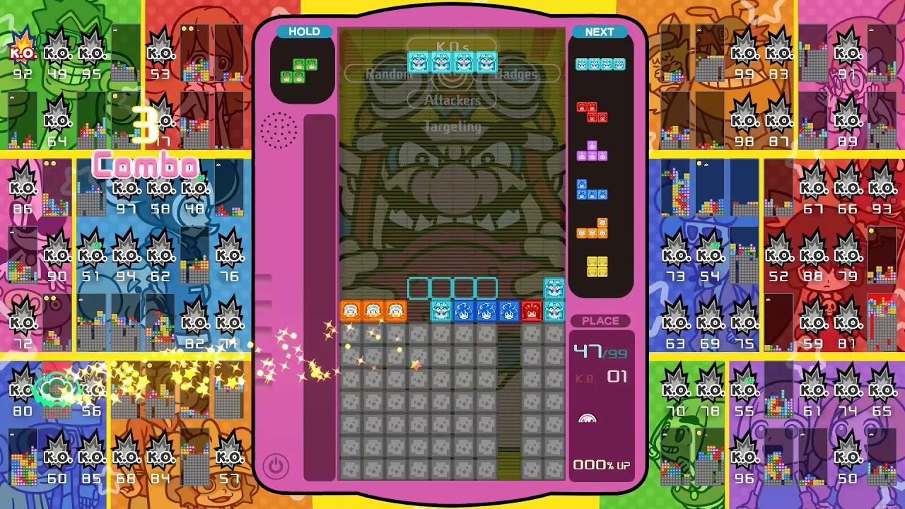 [Tetris 99] Victory Royale w/ WarioWare: Get It Together! Theme