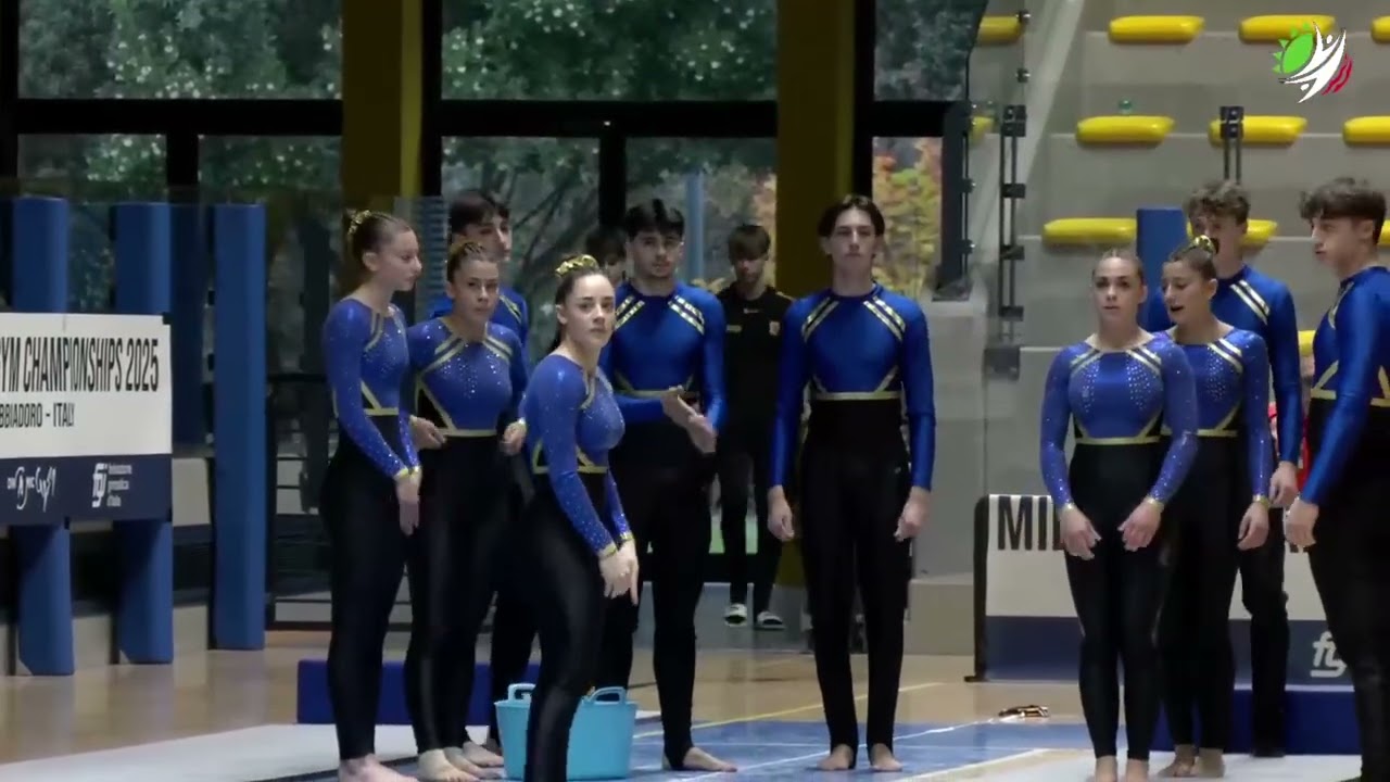 ITA Sigma Monterosa Trampet 15 650 Junior Mix TeamGym Mid European 2025