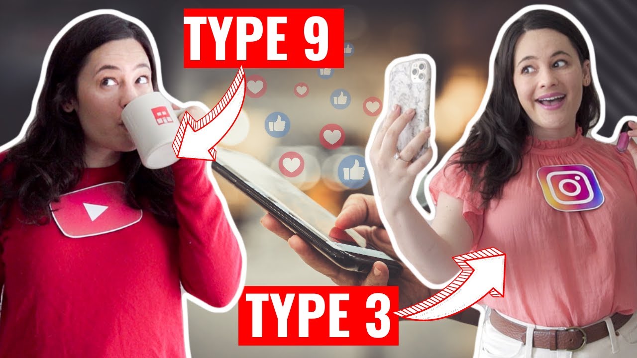 Enneagram Types as Social Media Apps