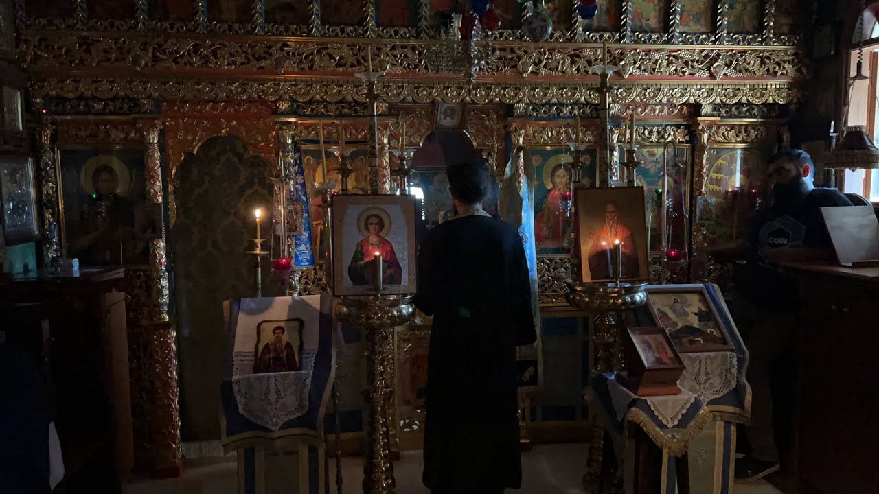 Ζωντανά Ο Μέγας Παρακλητικός Κανόνας από το Μοναστικό Οίκο Παναγία Χαρά των Θλιβομένων