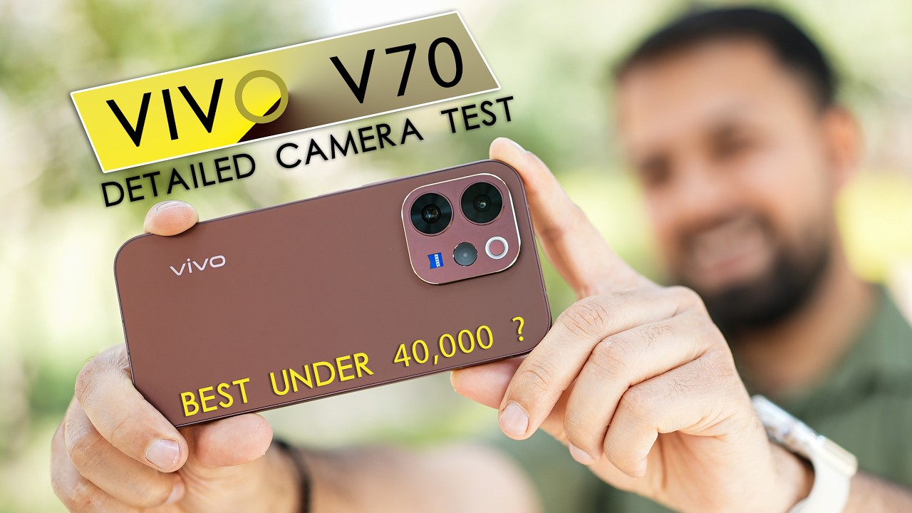 Vivo V70 - Detailed Camera Test By a Pro Photographer (Hindi)