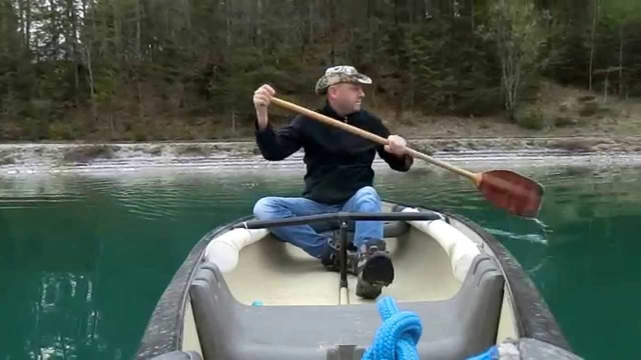 Mit dem Kanu auf dem Sylvensteinsee