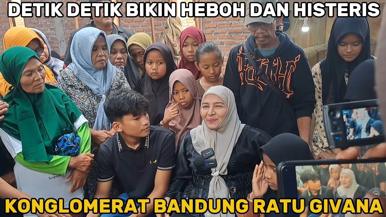 MEMBLUDAK‼️DETIK DETIK KEDATANGAN KONGLOMERAT RATU GIVANA BANDUNG DIRUMAH NKS