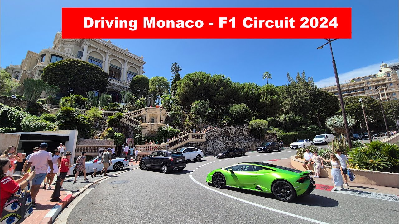 4K Driving the Monaco F1 Circuit in Real Traffic