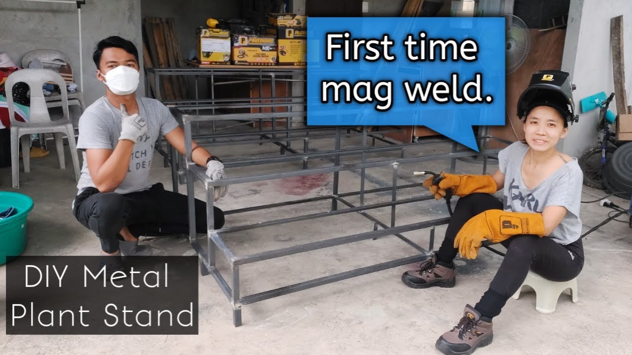 3 Layers Plant Stand | Metal Plant Stand | Mig Welding | First Time Welding