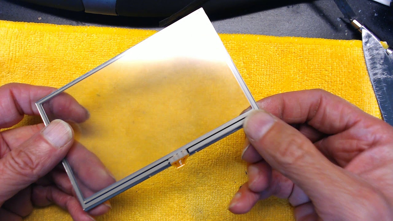 Tutorial On Replacing The Digitizer Touch Screen in a Garmin Nuvi 1490 14xx